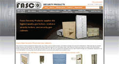 Desktop Screenshot of fascosecurityproducts.com